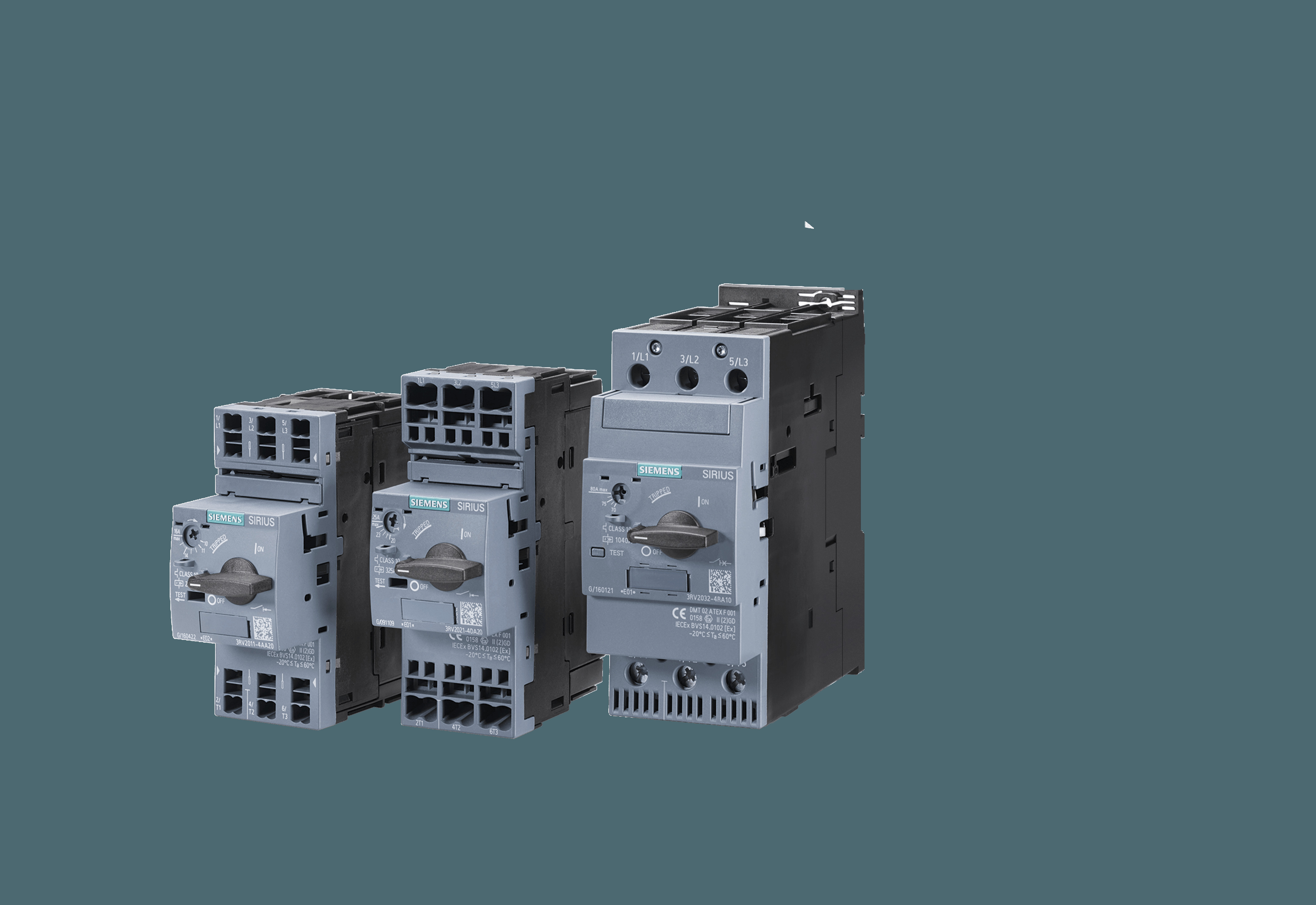 Siemens и BASF: Автоматические выключатели Siemens SIRIUS 3RV2